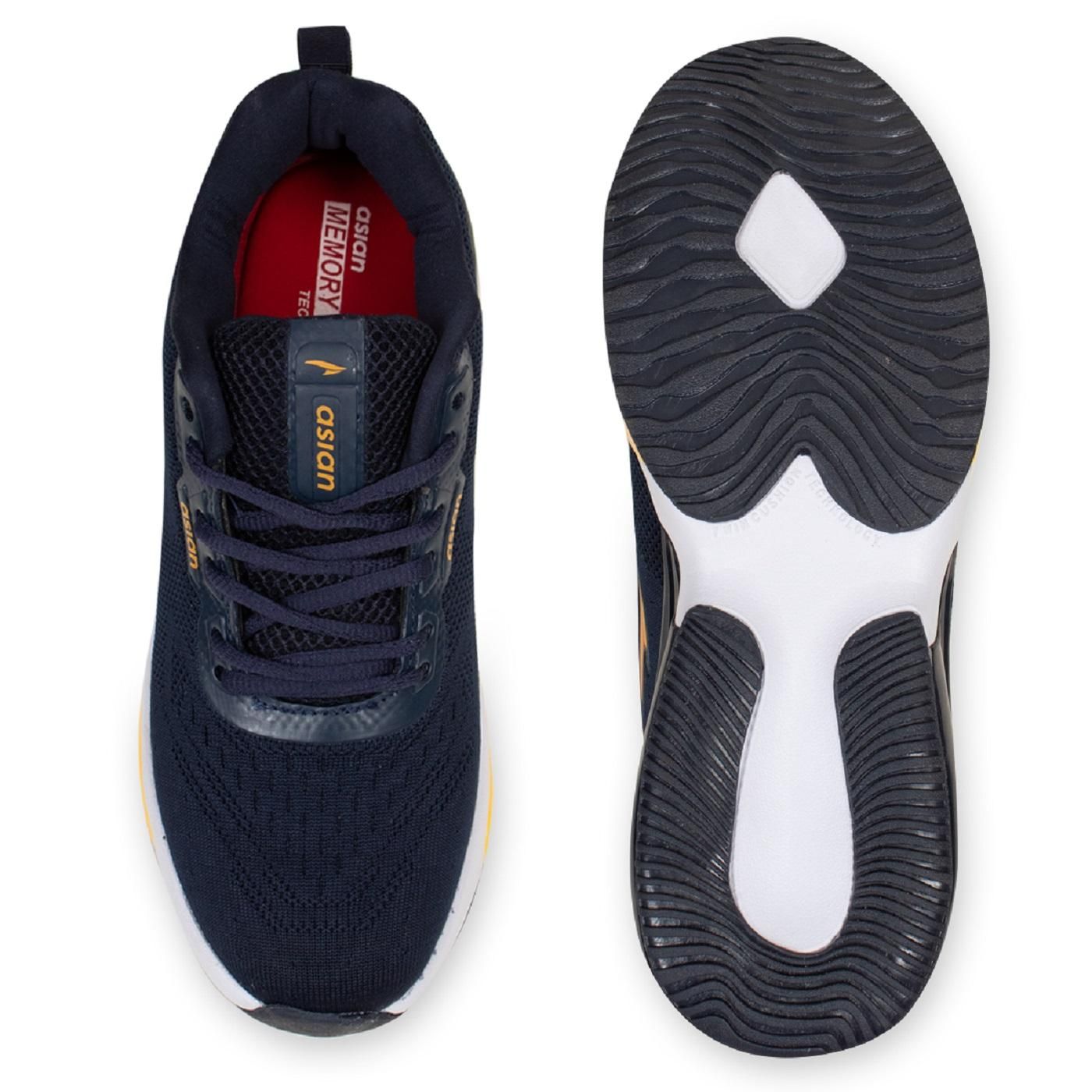 Asian Oxygen-01 Navy Sports Shoes